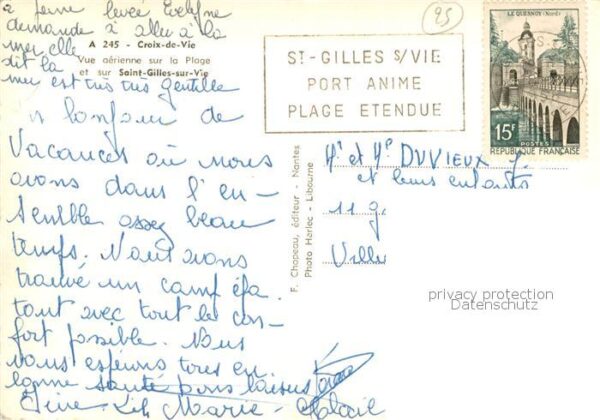 Croix de Vie Vendee Vue aérienne sur la plage et sur Saint – Bild 2
