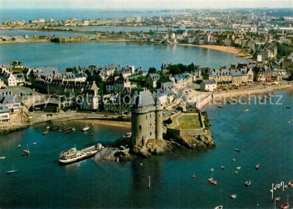 Saint-Servan 35 Ille-et-Vilaine et Saint Malo Tour Solidor vue aérienne