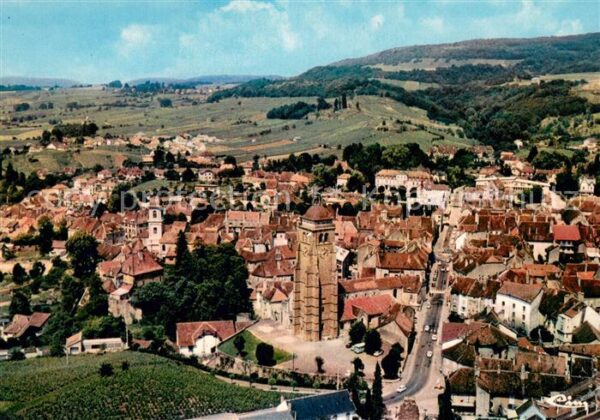 Arbois Vue Generale aérienne