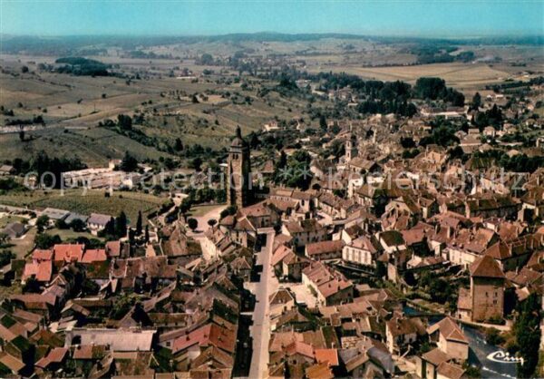 Arbois Vue Generale aérienne