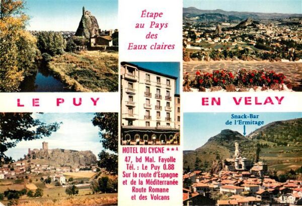 Le Puy-en-Velay Hôtel du Cygne vues d ensemble de la vi