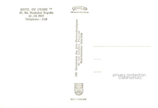 Le Puy-en-Velay Hôtel du Cygne vues d ensemble de la vi – Bild 2