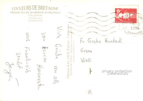 Quiberon 56 Fliegeraufnahme Gesamtansicht – Bild 2