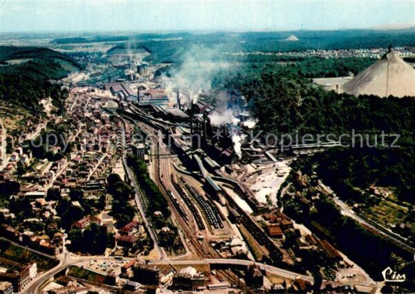 Longwy 54 Fliegeraufnahme Vallee de la Moulaine U