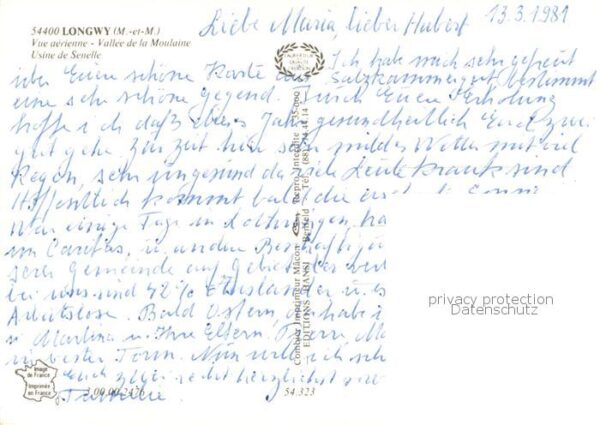 Longwy 54 Fliegeraufnahme Vallee de la Moulaine U – Bild 2