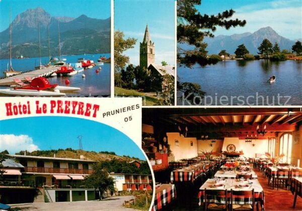 Serre Poncon Lac de Hotel Le Preyret See-Ansicht