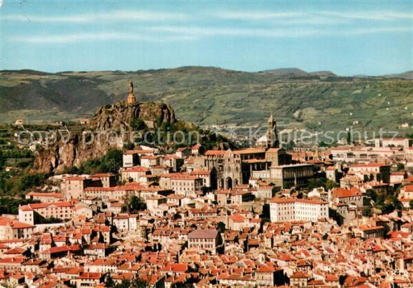 Le Puy-en-Velay Vue generale aerienne