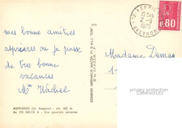 Asprieres Vue aerienne – Bild 2