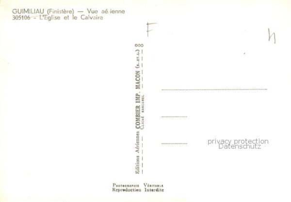 Guimiliau Vue aerienne Eglise et le Calvaire – Bild 2