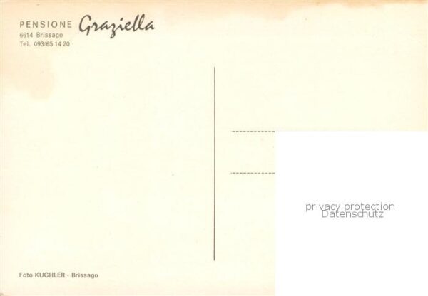 Brissago Lago Maggiore Pensione Graziella – Bild 2