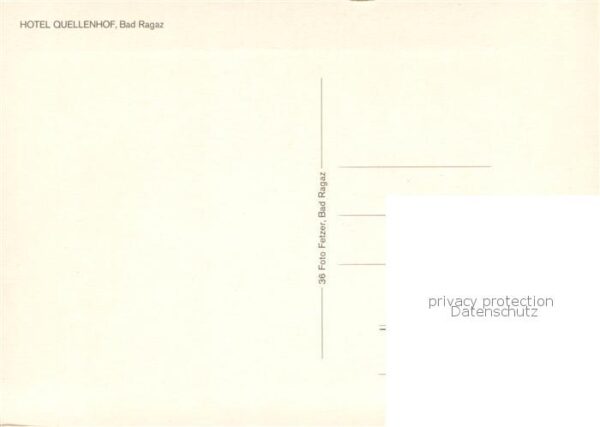 Bad Ragaz Ragatz SG Panorama Hotel Quellenhof Foyer Golfpla – Bild 2