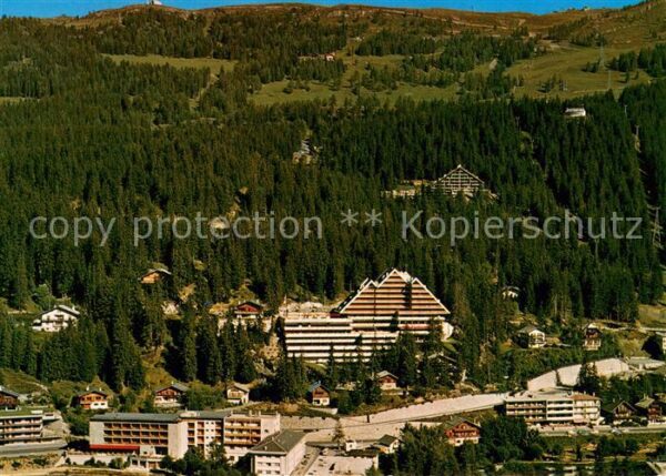 Crans-Montana Fliegeraufnahme