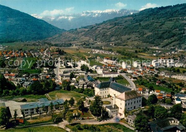 Allevard les Bains Isere Vue aerienne