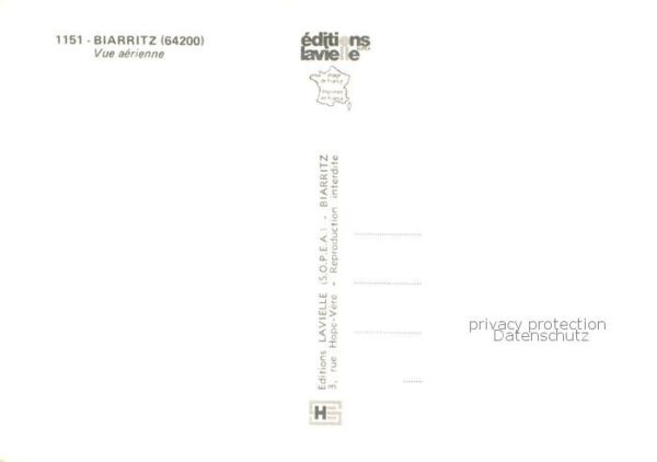 Biarritz Pyrenees Atlantiques Fliegeraufnahme – Bild 2
