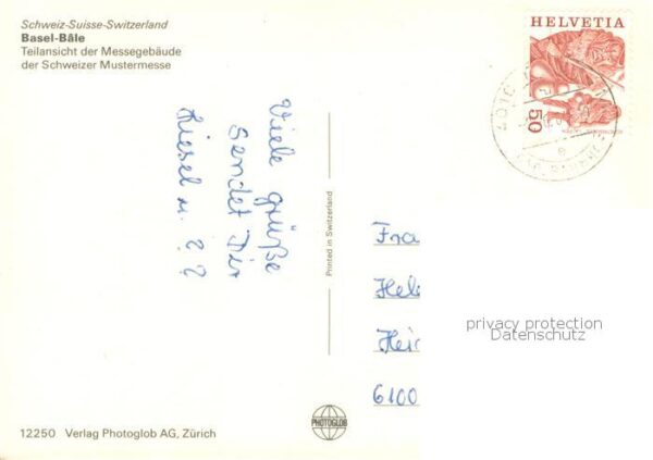 Basel BS Schweizer Mustermesse Messegebäude – Bild 2