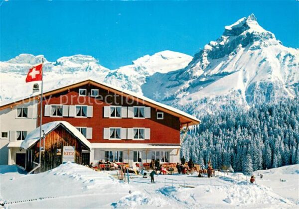 Engelberg  OW Restaurant Gerschnialp Cafe Ritz