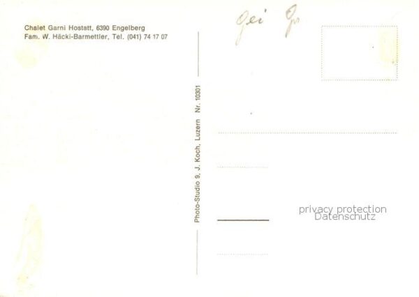 Engelberg  OW Chalet Garni Hostatt – Bild 2