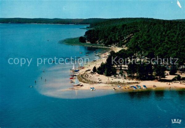 Lac de Lacanau 33 et Lac du Moutchic Camping de Tedey vue
