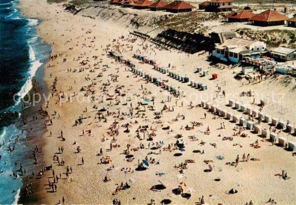 Vieux-Boucau-les-Bains 40 Landes La plage vue aérienne