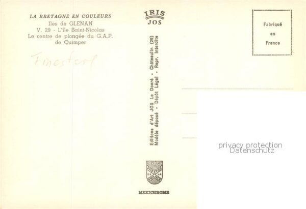 Iles de Glenan Centre de plongée du G.A.P. de Quimper – Bild 2