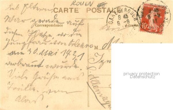 Rouen 76 Les Fresques du Pantheon Jeanne d’Arc b – Bild 2