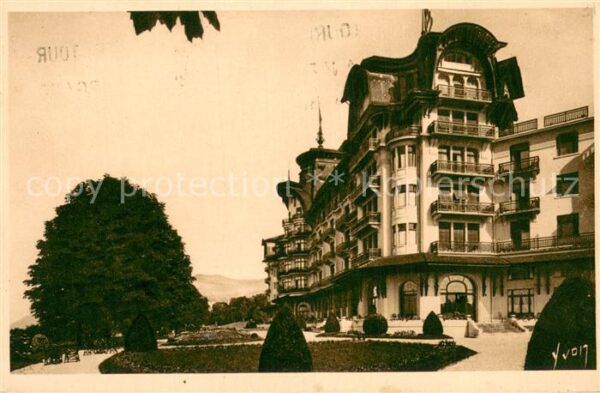 Evian-les-Bains 74 Le Royal Hotel et les Jardins