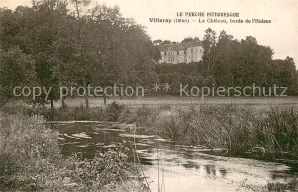 Villeray Condeau Le Chateau bords de l_Huisne