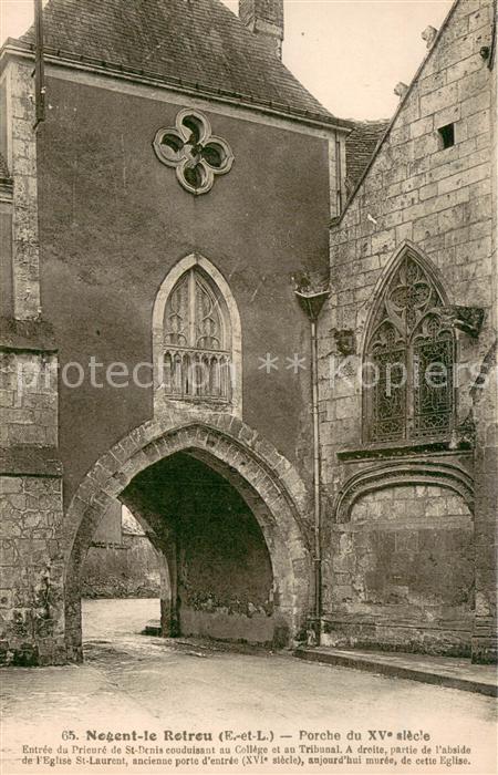 Nogent-le-Rotrou Entree du Prieure de St Denis conduissa