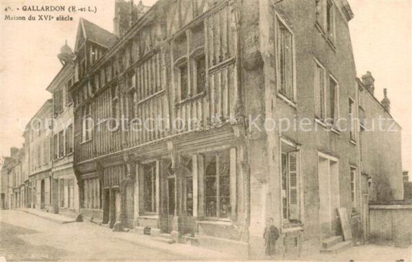 Gallardon 28 Maison du XVIe siecle