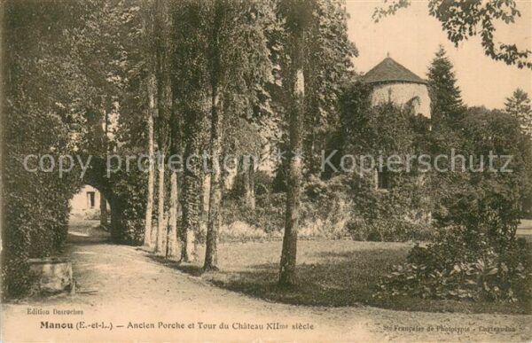Manou Ancien Porche et Tour du Chateau XIIme