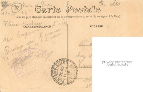 Manou Ancien Porche et Tour du Chateau XIIme – Bild 2