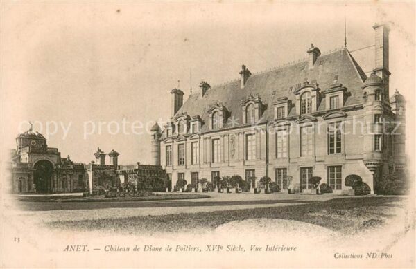Anet 28 Chateau de Diane de Poitiers XVIe siècl