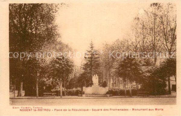 Nogent-le-Rotrou Place de la République Square des Prome
