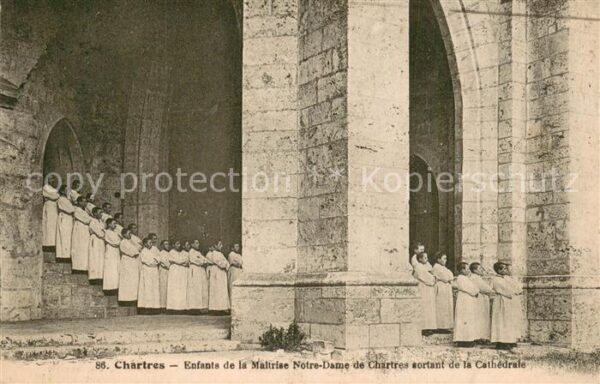 Chartres 28 Enfants de la Maitrise Notre Dame de Ch