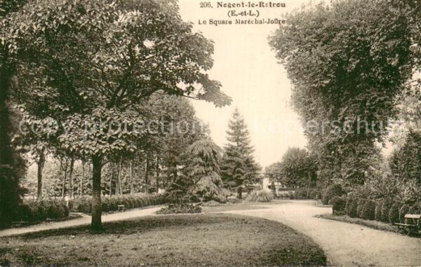 Nogent-le-Rotrou Le Square Maréchal Joffre