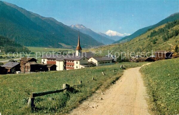 Muenster Wallis Valais Kanton Teilansicht
