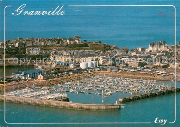 Granville 50 Manche Fliegeraufnahme Port de plaisance du He