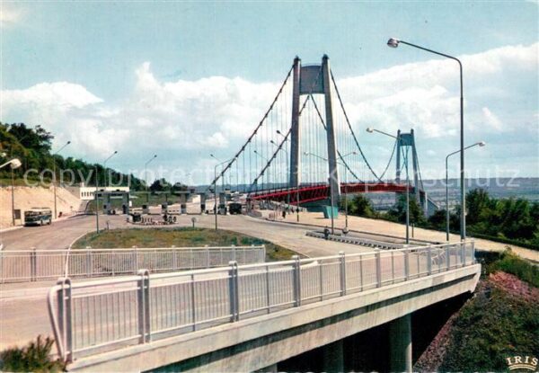 Tancarville 76 LE Pont de Tancarville Grosse Brücke