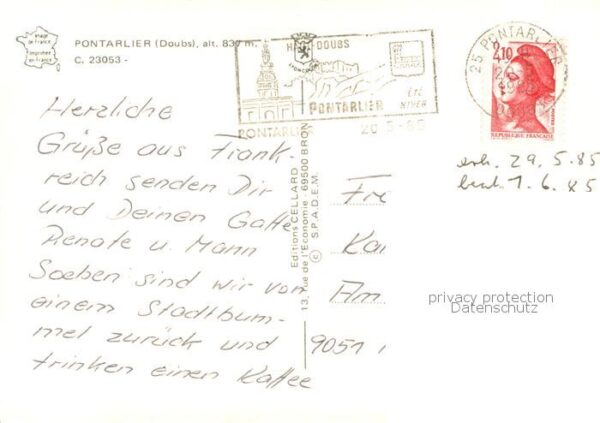 Pontarlier 25 Teilansichten – Bild 2