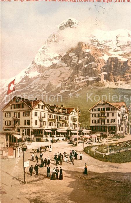 Kleine Scheidegg Interlaken mit Eiger