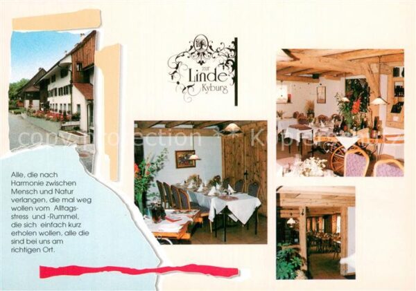 Kyburg ZH Hotel zur Linde Gasträume
