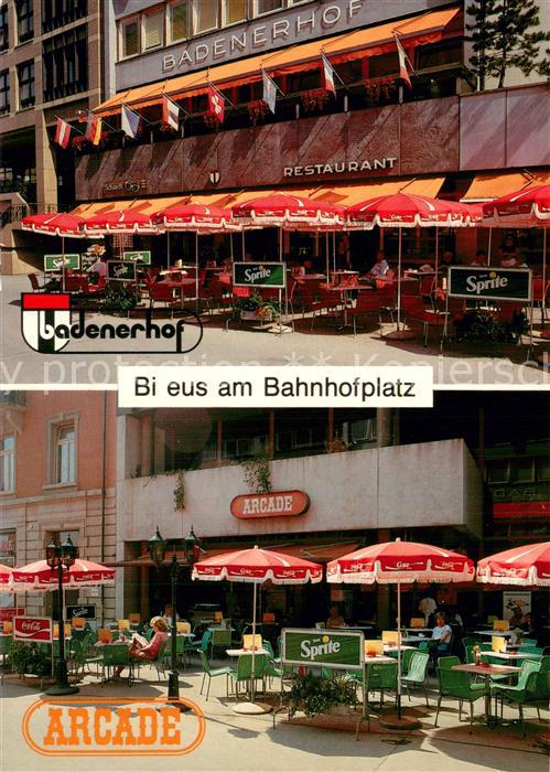Baden  AG Restaurant Badenerhof Cafeteria Arcade