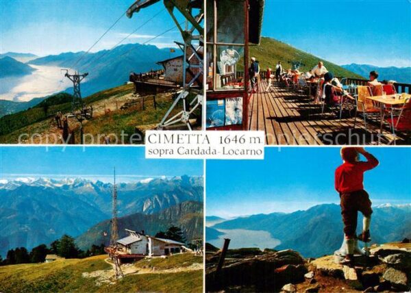 Cardada Locarno TI Ristorante Capanna alla Cimetta Bergres