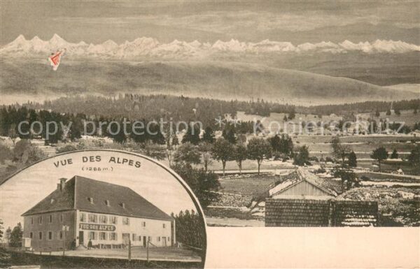 La Chaux-de-Fonds NE Panorama Restaurant Vue des Alpes