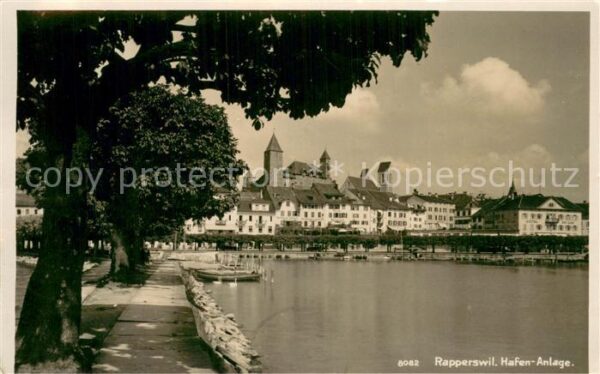 Rapperswil -Jona Rapperswyl SG Hafen Anlage