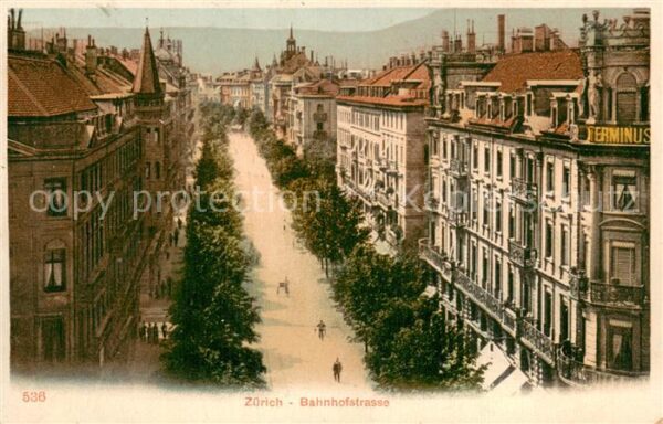 Zuerich ZH Bahnhofstrasse