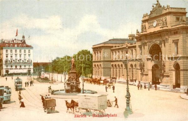 Zuerich ZH Bahnhofplatz