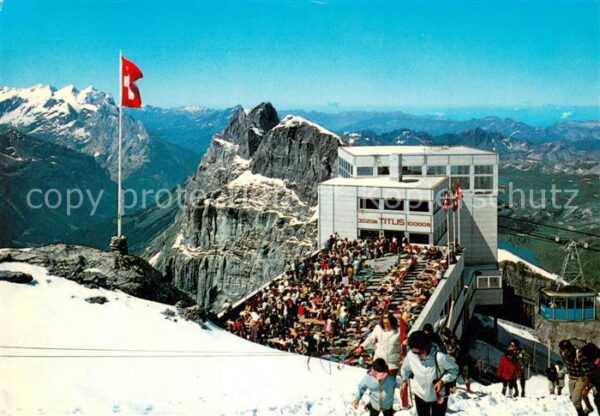 Engelberg  OW Bergstation Klein Titlis