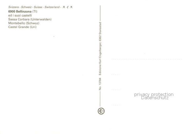 Bellinzona ed i suoi castelli Sassa Corbara Monteb – Bild 2
