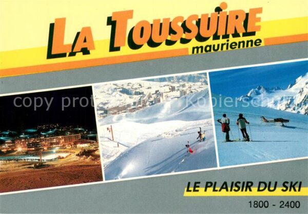 La Toussuire 73 Savoie Vue partielle